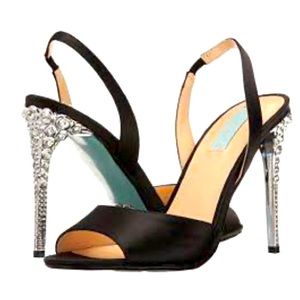 Betsey Johnson Naomi Satin Heels